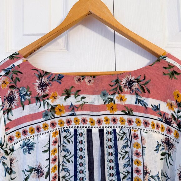 Lucky Brand Floral Maya Top - Picture 8 of 11